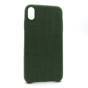 Futrola silikonska Flax za Iphone XS Max tamno zelena