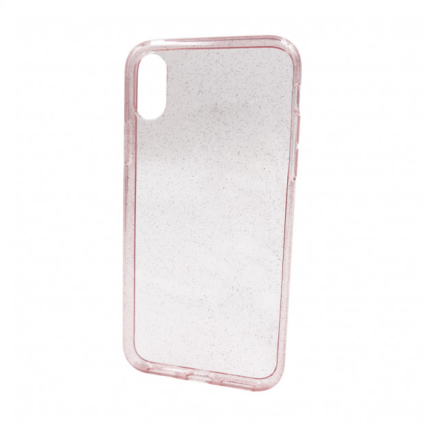 Futrola silikonska new shine za Iphone X/Xs roze